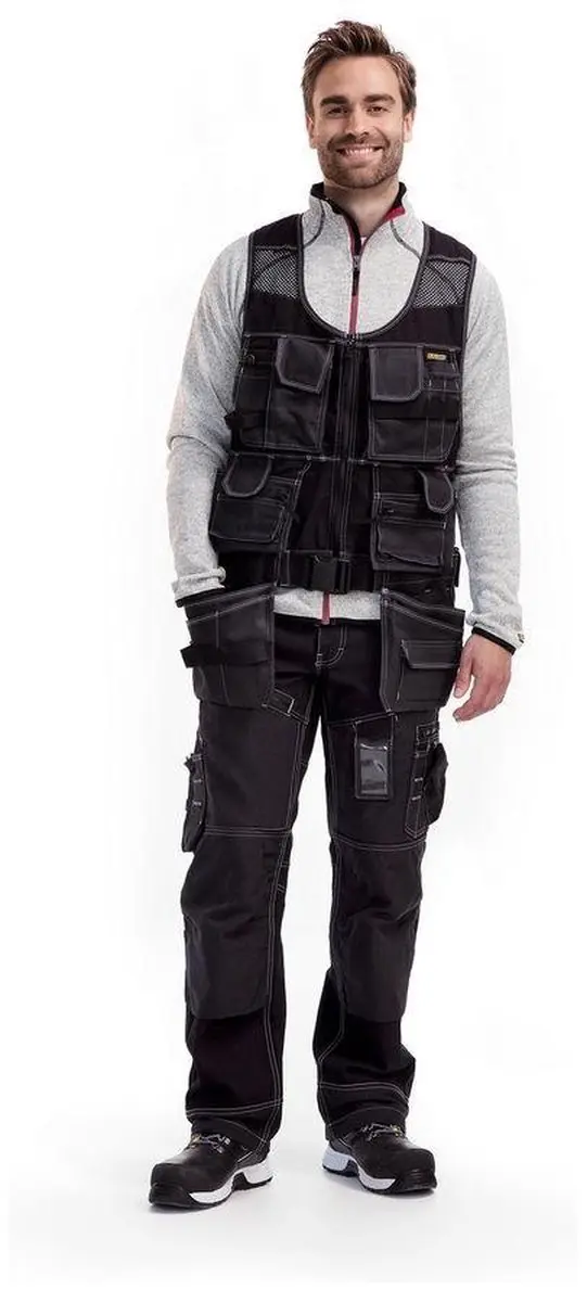 Blåkläder X1900 Werkvest - XXL - Zwart - afbeelding 6 van 6