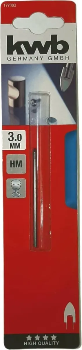 KWB Glasboor 3mm HM