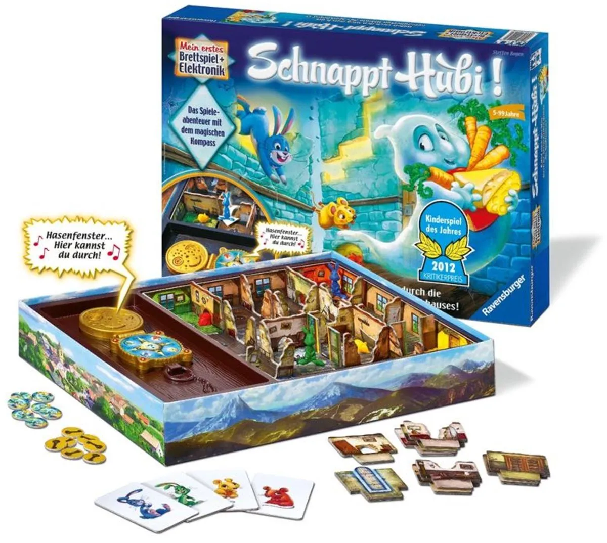 Ravensburger Schnappt Hubi! Reizen/avontuur - 2-4 Spelers