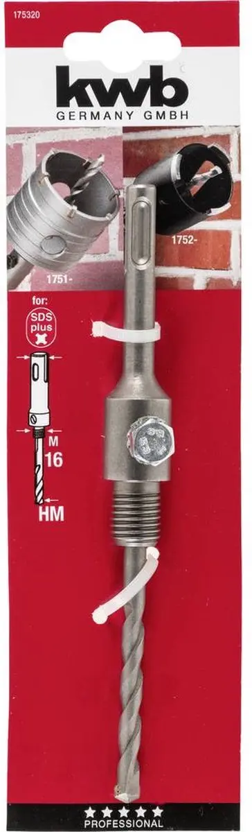 KWB Schacht SDS Centreerboor 8mm - Metaal