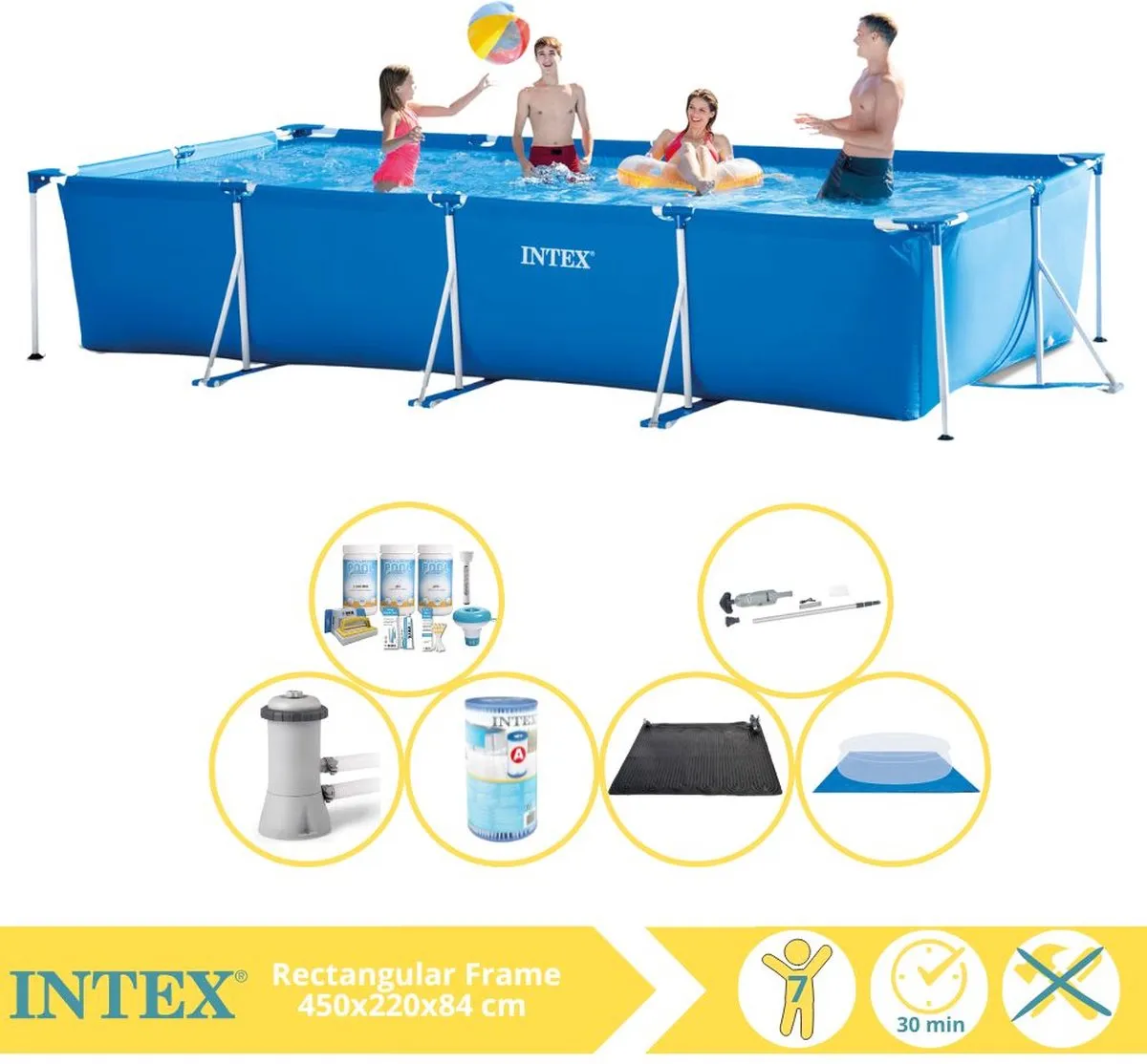 Intex 28273NP Opzetzwembad 450x220x84cm