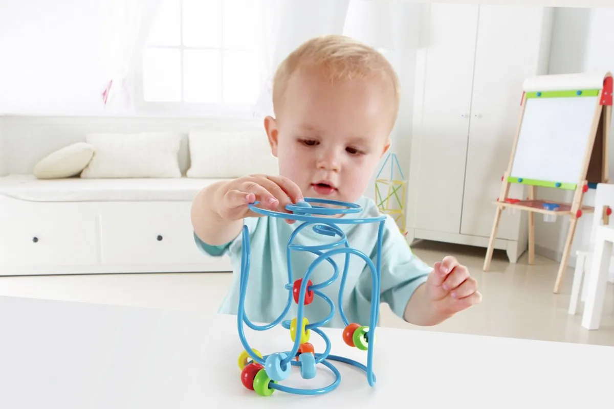 Hape Kralenspiraal 301730 - Veelkleurig
