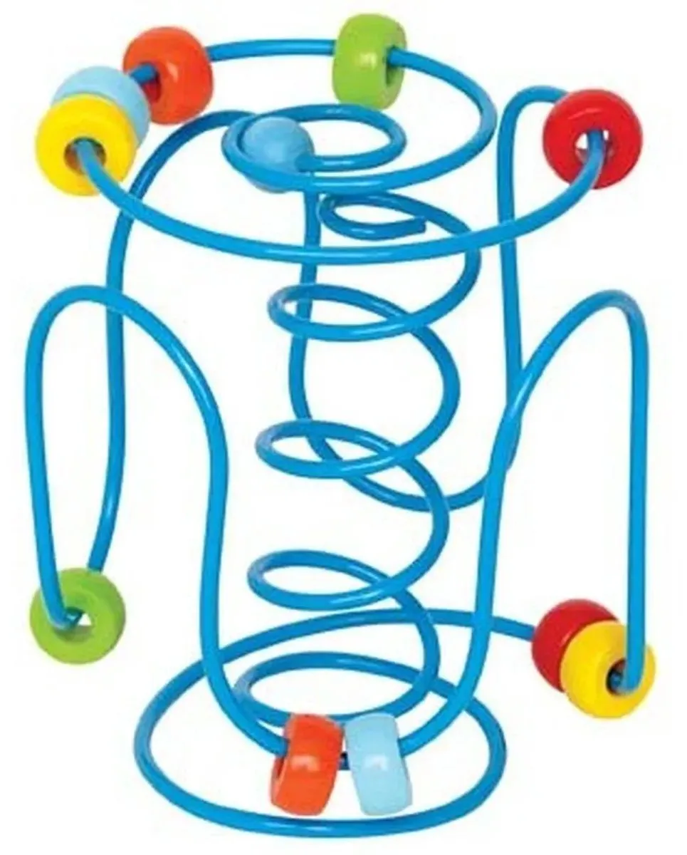 Hape Kralenspiraal 301730 - Veelkleurig