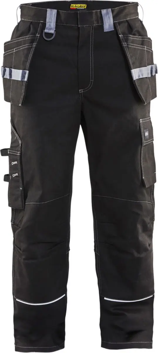 Blåkläder Vlamvertragende Werkbroek 1461-1516 - 64 - Zwart/Grijs - afbeelding 6 van 6