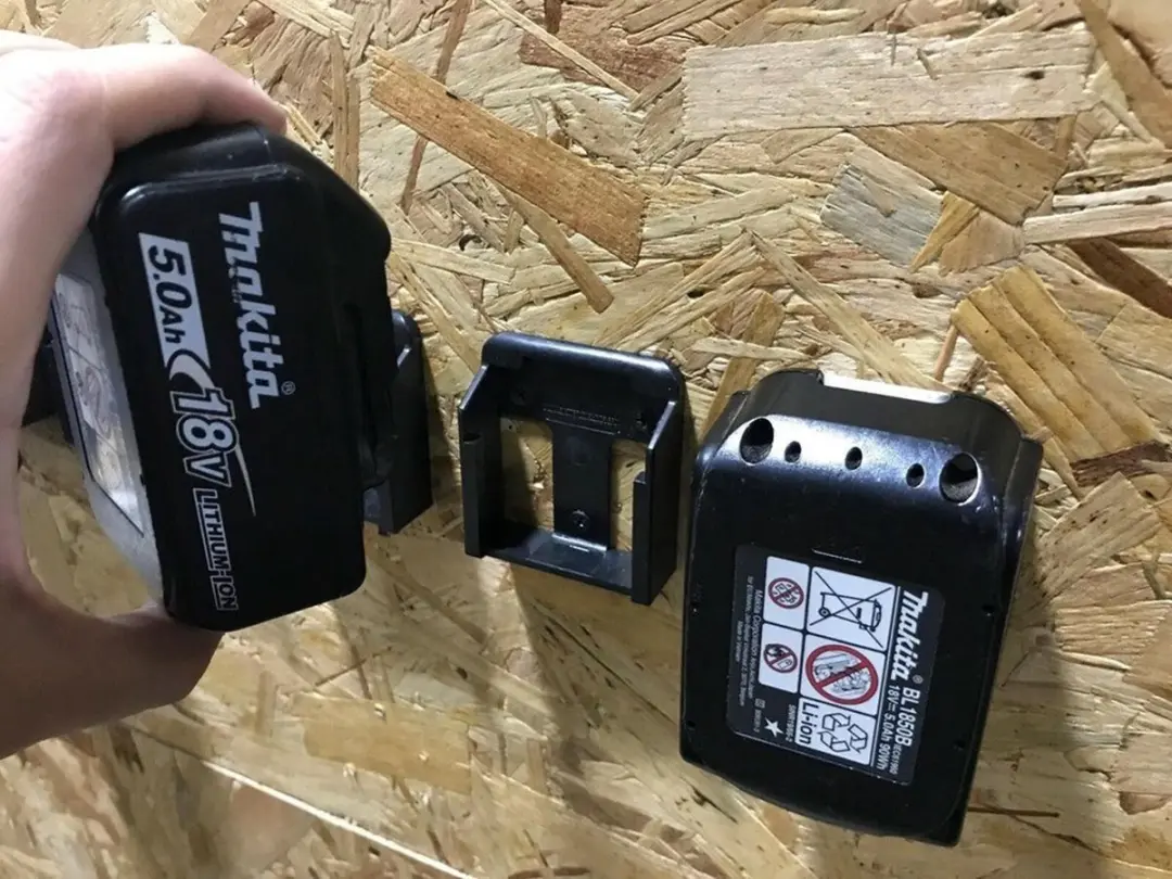 Stealthmounts Makita 18V Accuhouder - 6 Stuks - Blauw - afbeelding 6 van 6