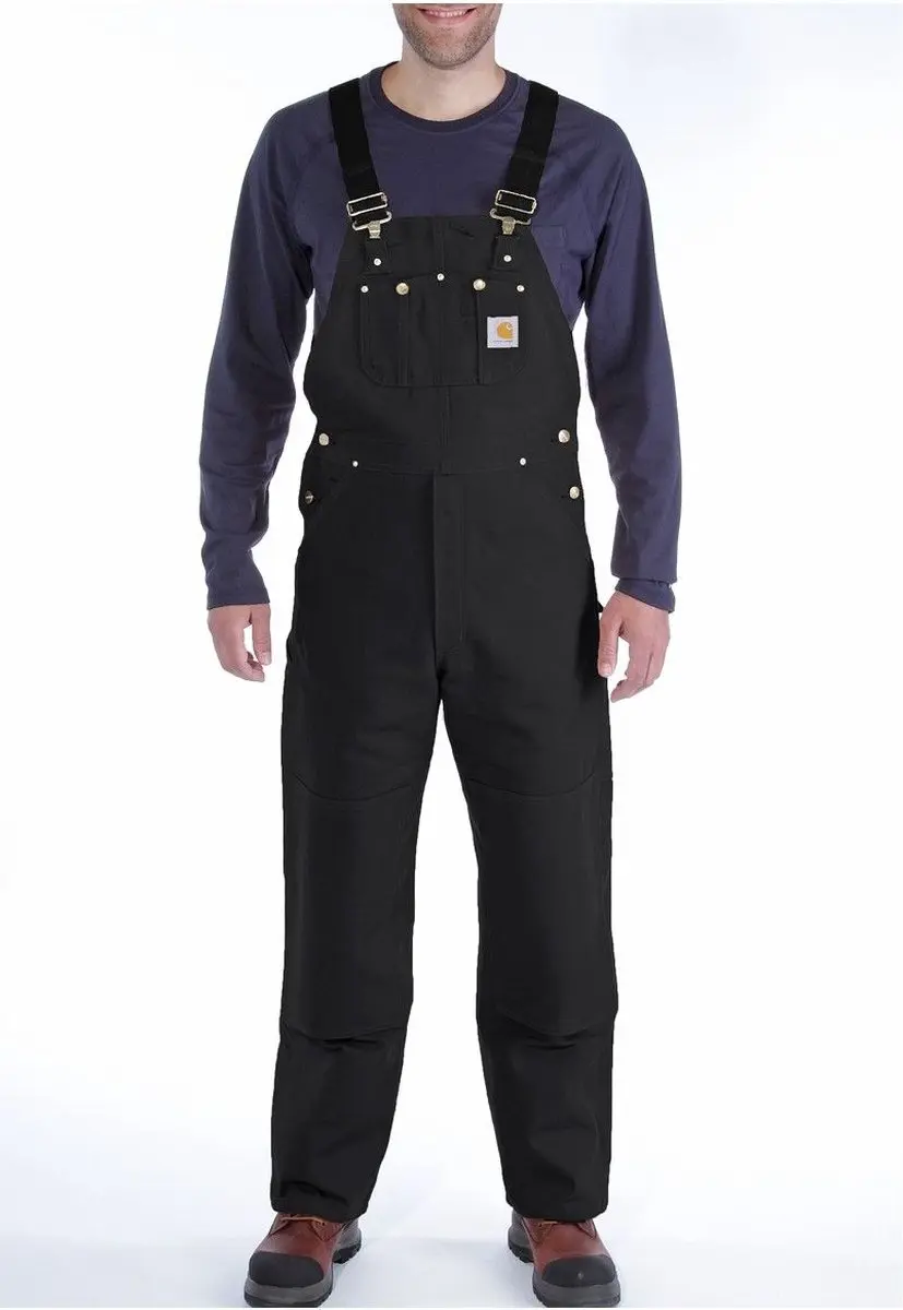 Carhartt 102776 Bib Overall - W32/L32 Zwart