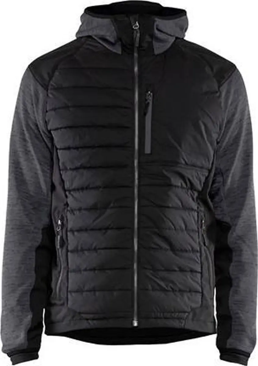 Blåkläder 5930 Hybride Jack - Grijs Melee/Zwart M