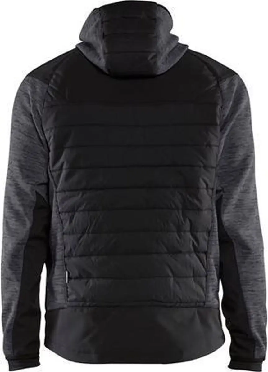 Blåkläder 5930 Hybride Jack - Grijs Melee/Zwart M