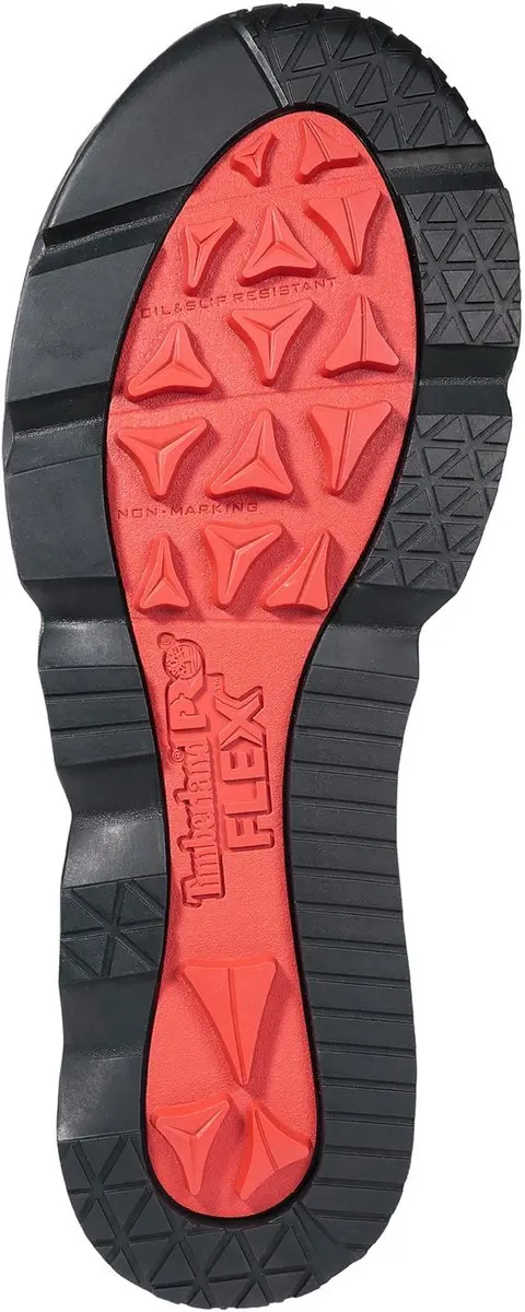 Timberland Pro Morphix 6IN S7L - Werklaarzen - Zwart/Rood - EU43