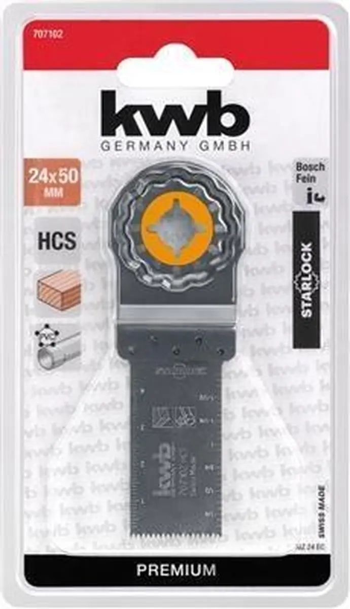 KWB Invalzaagblad Starlock HCS 24mm