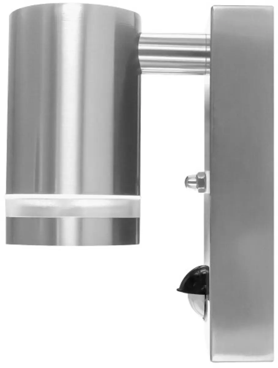Integral Buiten Wandlamp Sensor IP54 GU10 Staal