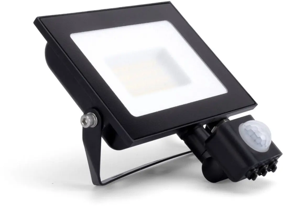 Integral LED Bouwlamp 30W 4000K - Zwart IP65