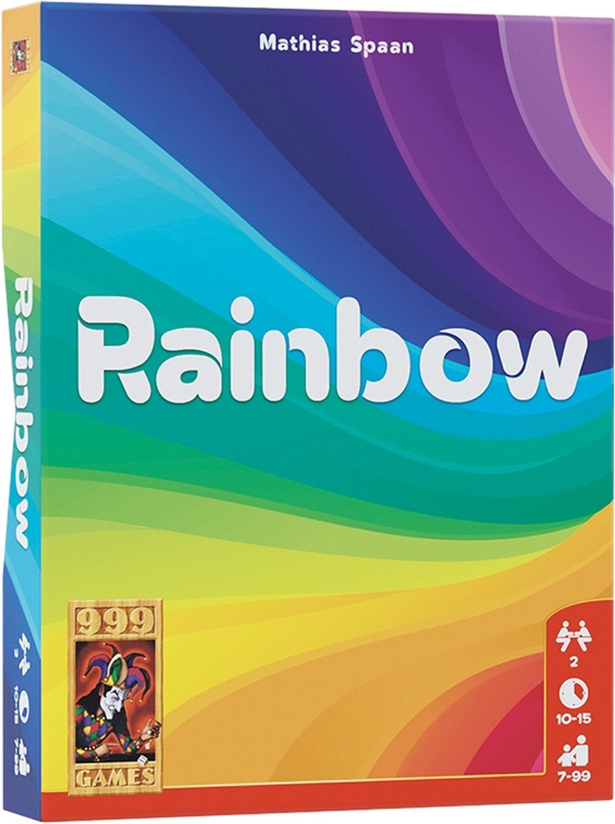 999 Games - Rainbow - Kaartspel - 2 spelers
