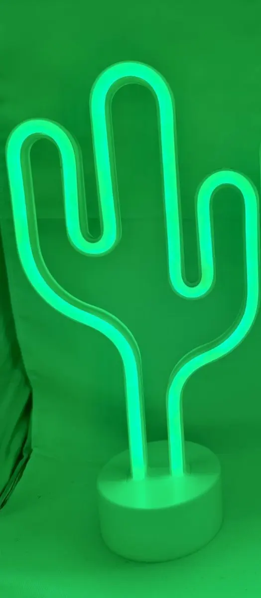 Impuls LED Cactus Nachtlamp Groen