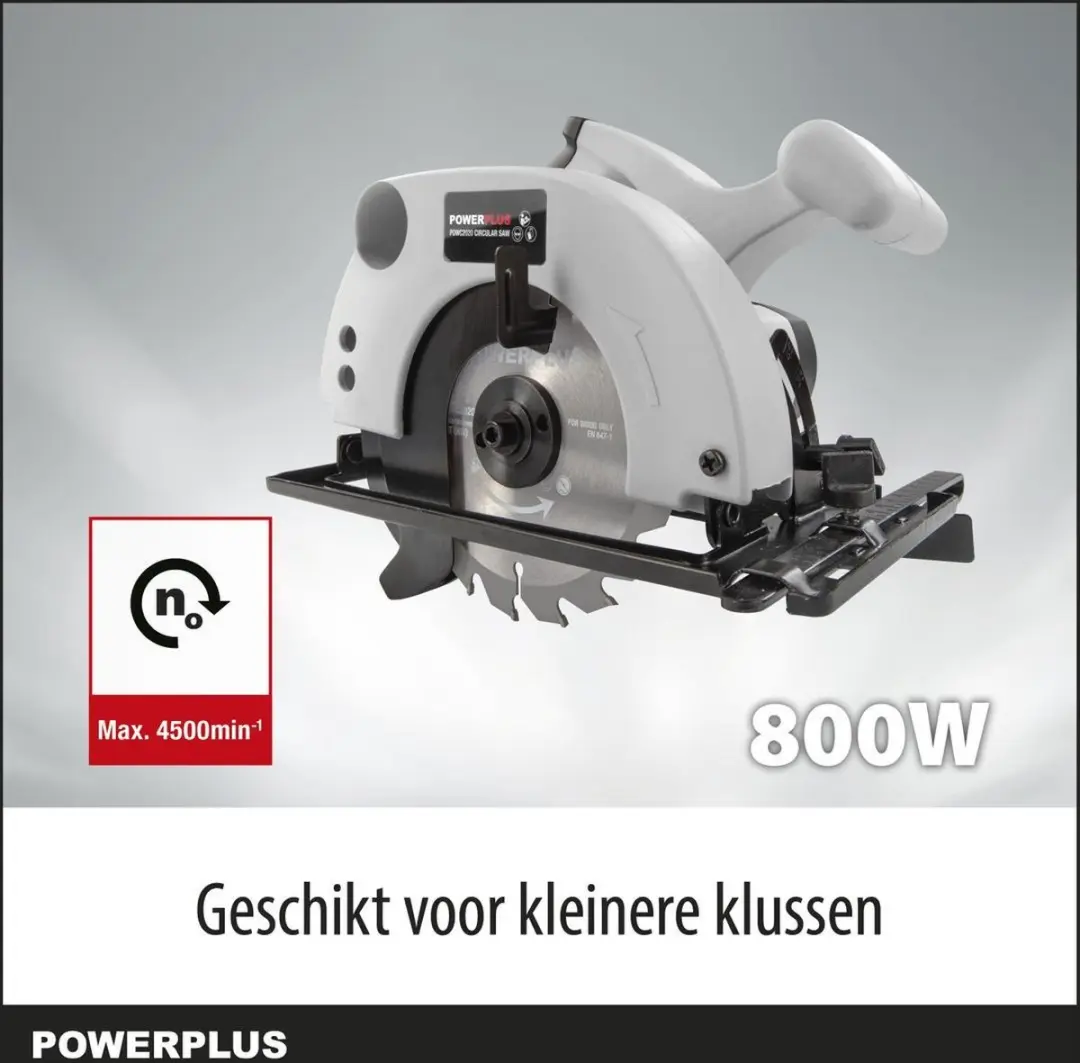 Powerplus POWC2020 Elektrische Cirkelzaag 800W - Ø140mm