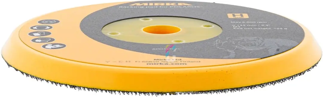 Mirka Polaris Steunschijf 130mm M4 - Hard