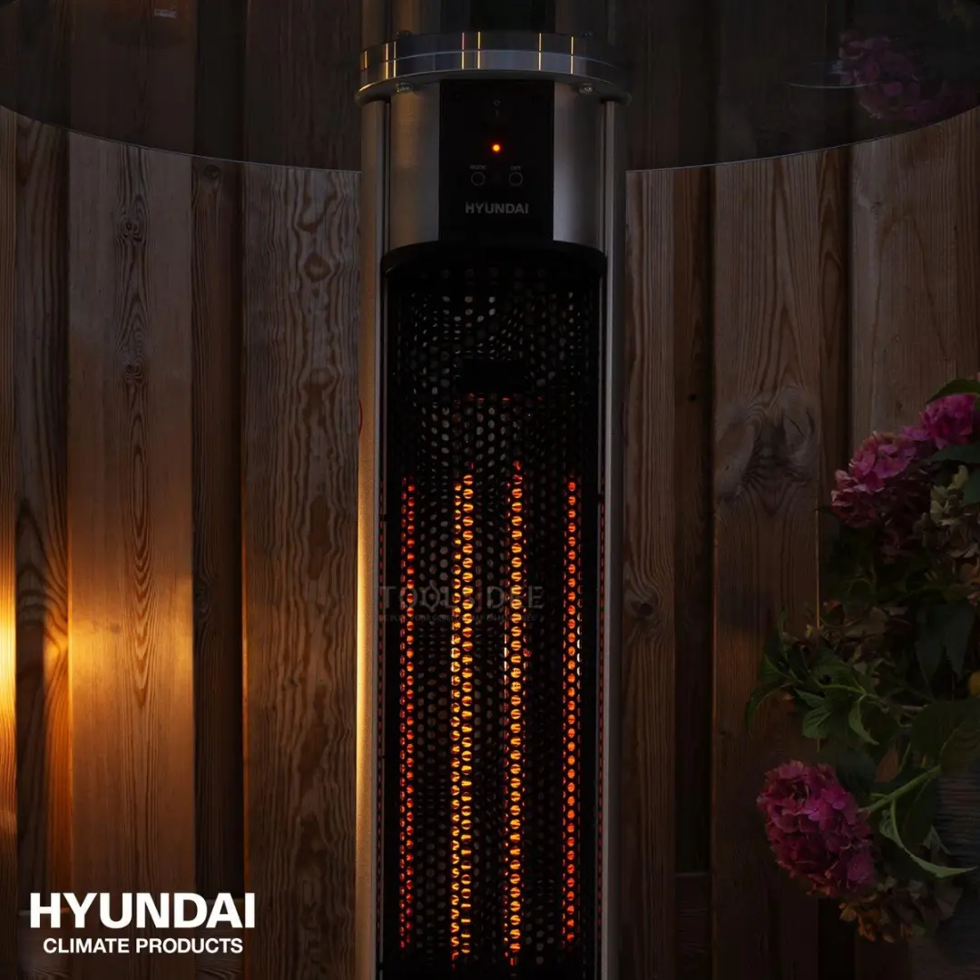 Hyundai Statafel 68821 Elektrisch Verwarmd - 1600W - 70x110cm - Infrarood