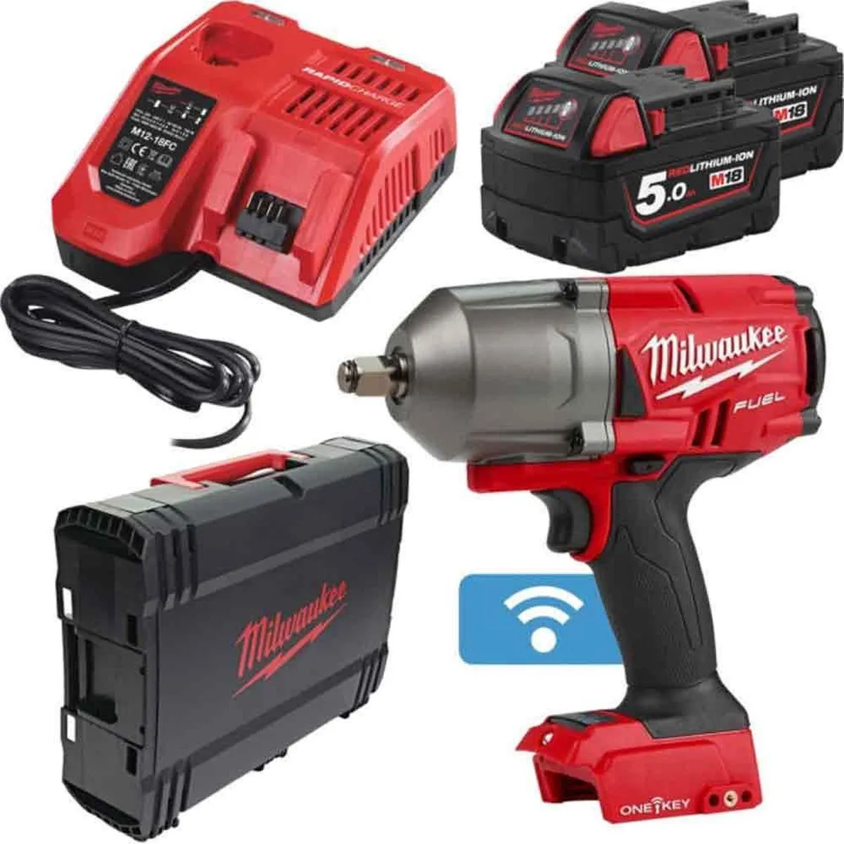 Milwaukee M18 ONEFHIWF12-502X Slagmoersleutel