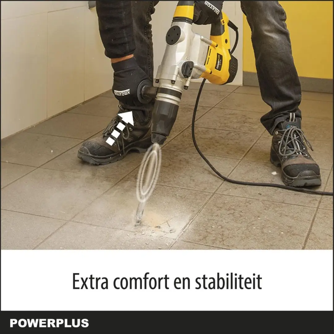 Powerplus POWX1179 Boorhamer 1600W - SDS max - 9J