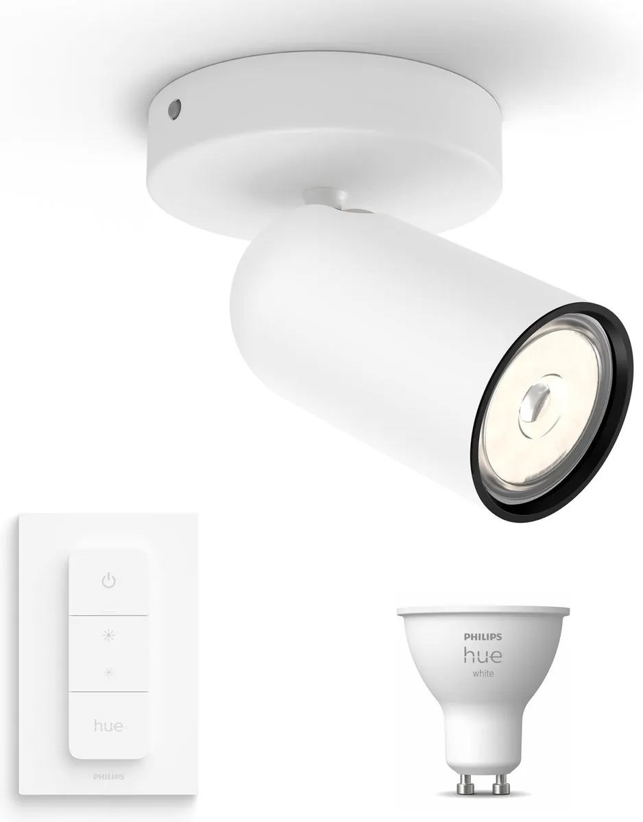 Philips Hue Pongee Opbouwspot Wit