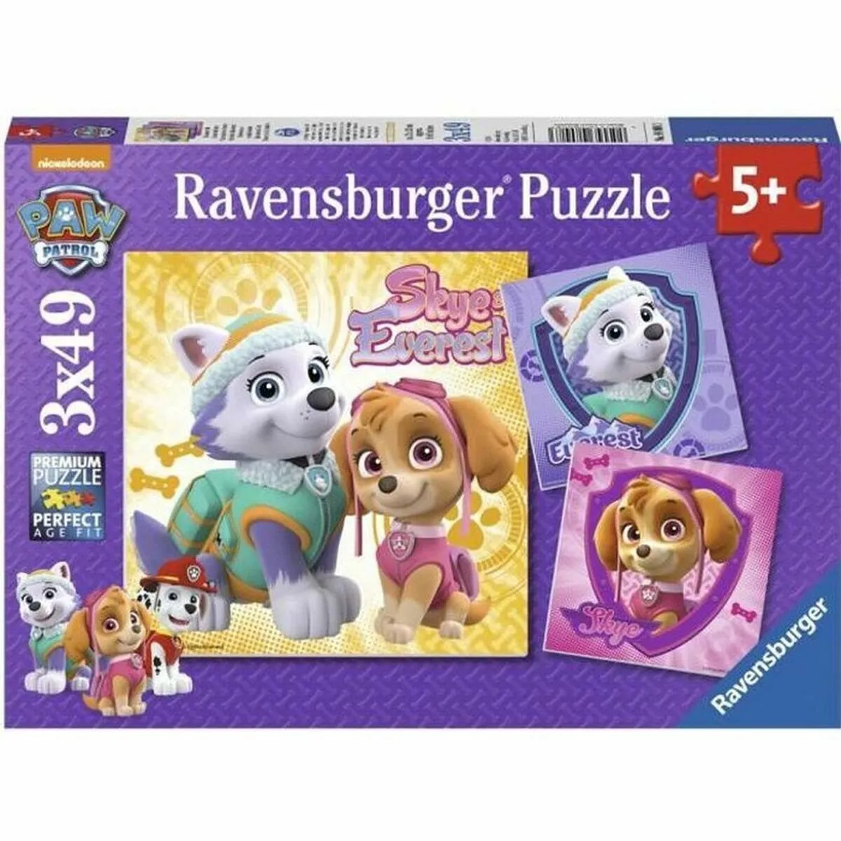 Ravensburger 08008 Stripfiguren Legpuzzel 49 Stuks - Multicolor