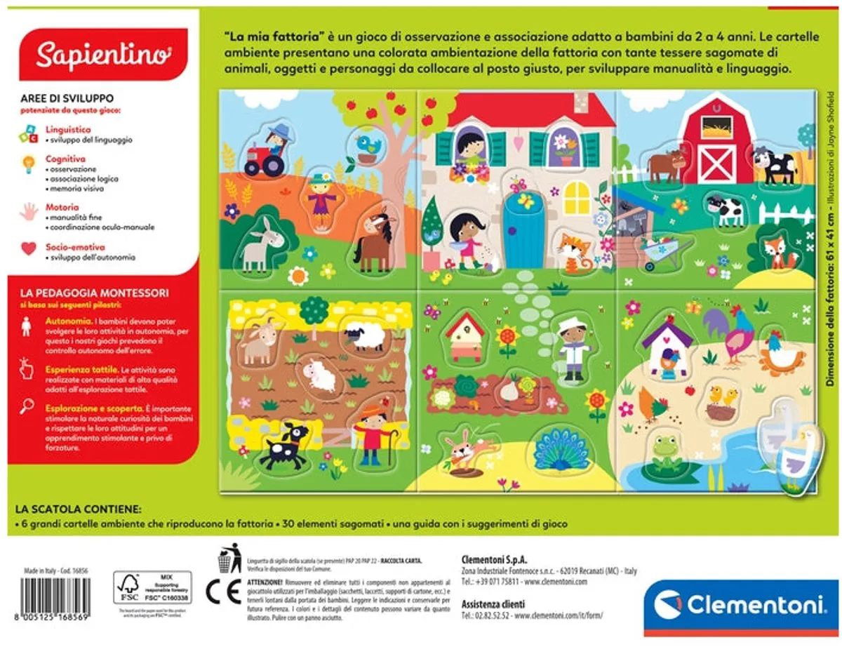 Clementoni Sapientino 16856 Educatief Speelgoed - 36 Stuks - afbeelding 3 van 6