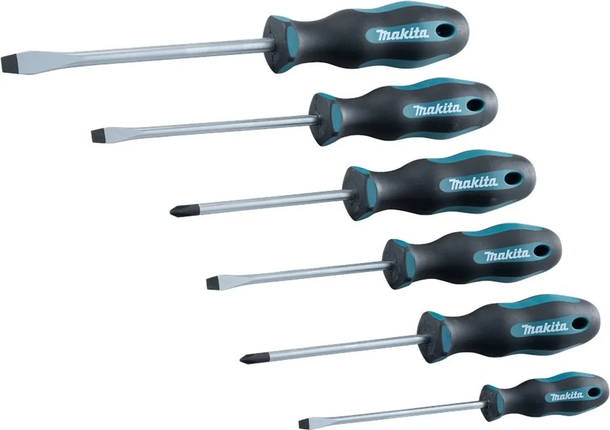 Makita E-10506 Schroevendraaierset 6-delig