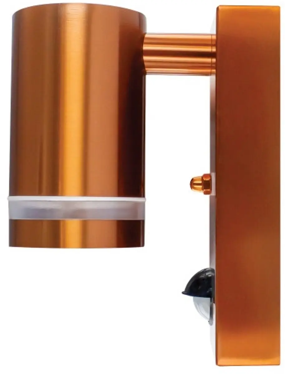 Integral Buiten Wandlamp Koper IP54 - 1x GU10