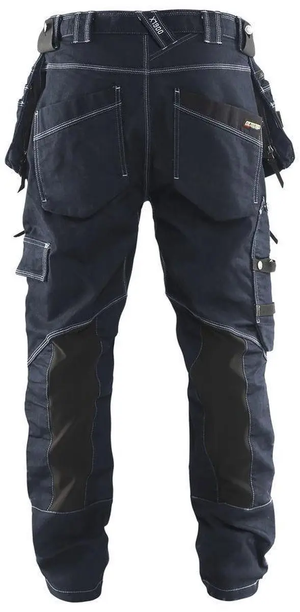 Blåkläder 1999-1141 Werkbroek Stretch - D84 Marineblauw/Zwart - afbeelding 6 van 6