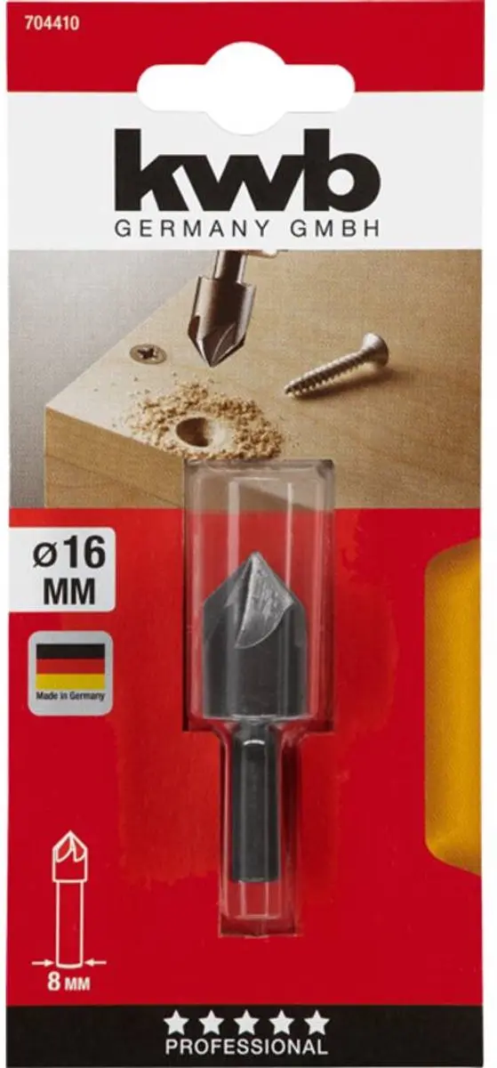 KWB Verzinkboor WS 7044-10 - 16mm