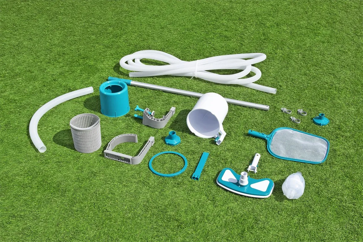 Bestway Schoonmaakset Deluxe Zwembad - Grijs