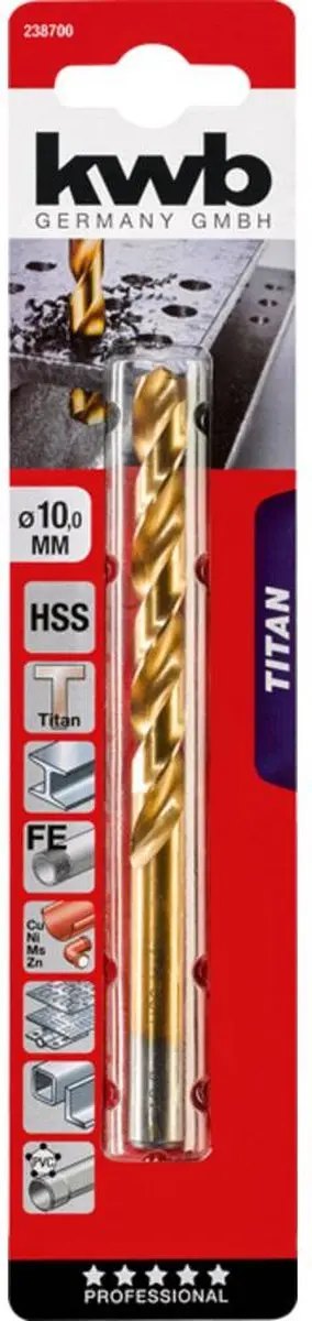 KWB Metaal-spiraalboor 10mm - 238700