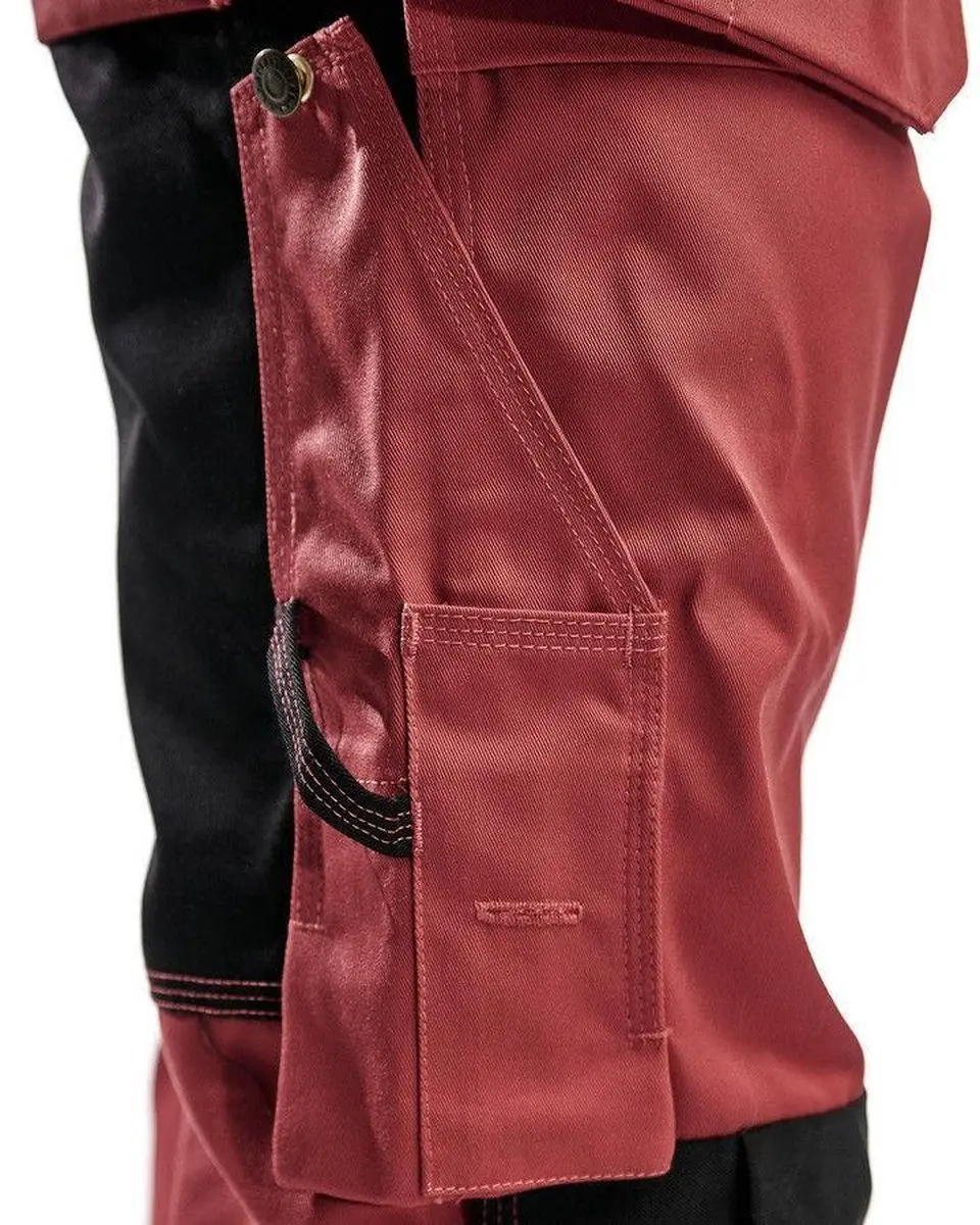 Blåkläder Werkbroek 1503-1860 - 54 Rood/Zwart