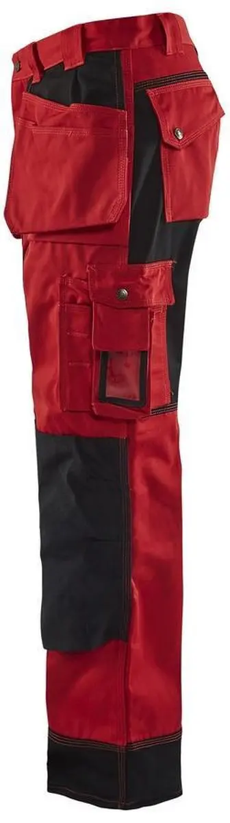 Blåkläder Werkbroek 1503-1860 - 54 Rood/Zwart - afbeelding 6 van 6