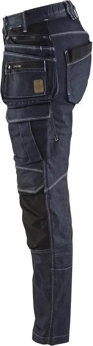 Blåkläder Dames Werkbroek X1900 Stretch 7990-1141 - C38 - Marineblauw/Zwart