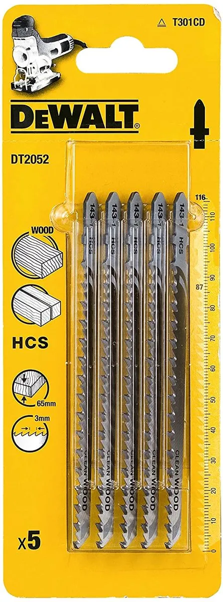 DeWalt DT2052 Decoupeerzaagbladen HCS