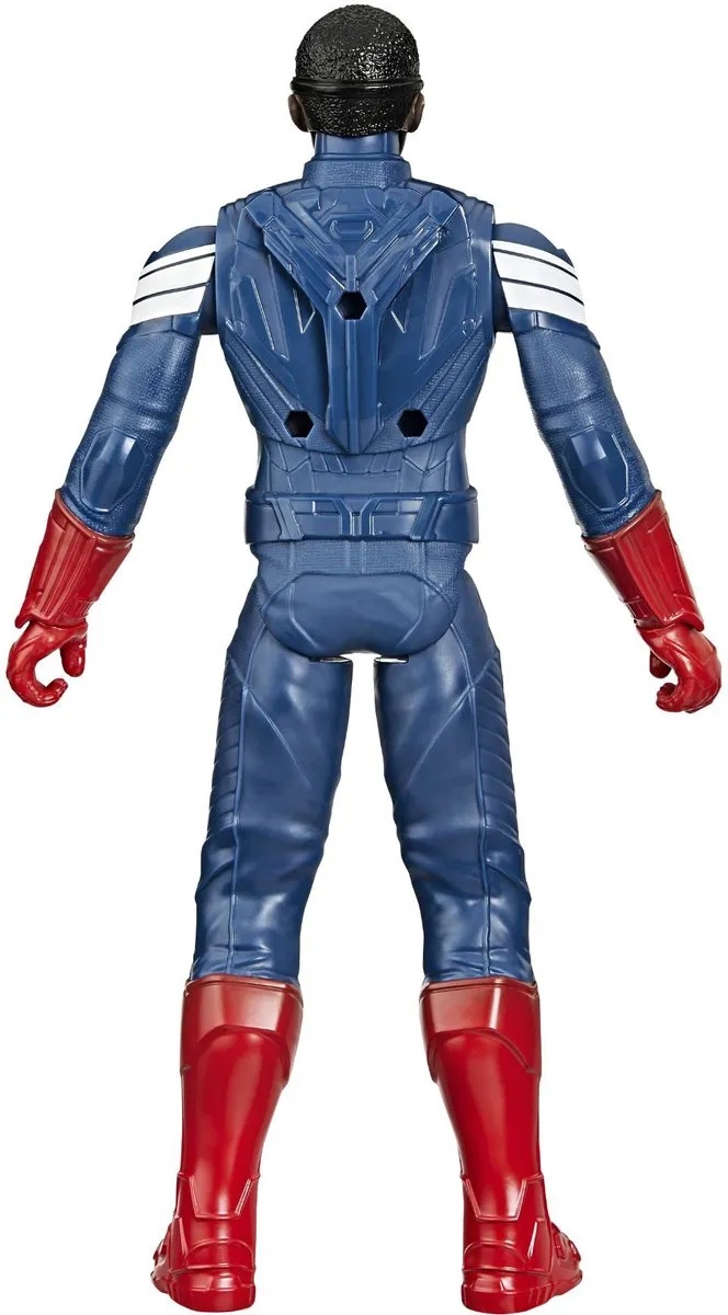 Hasbro Marvel Titan Hero Captain America Actiefiguur 30cm - Multicolor