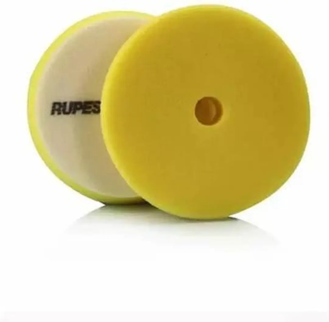 RUPES SCHUIM POLIJSTPAD FIJN GEEL 4 INCH 80MM