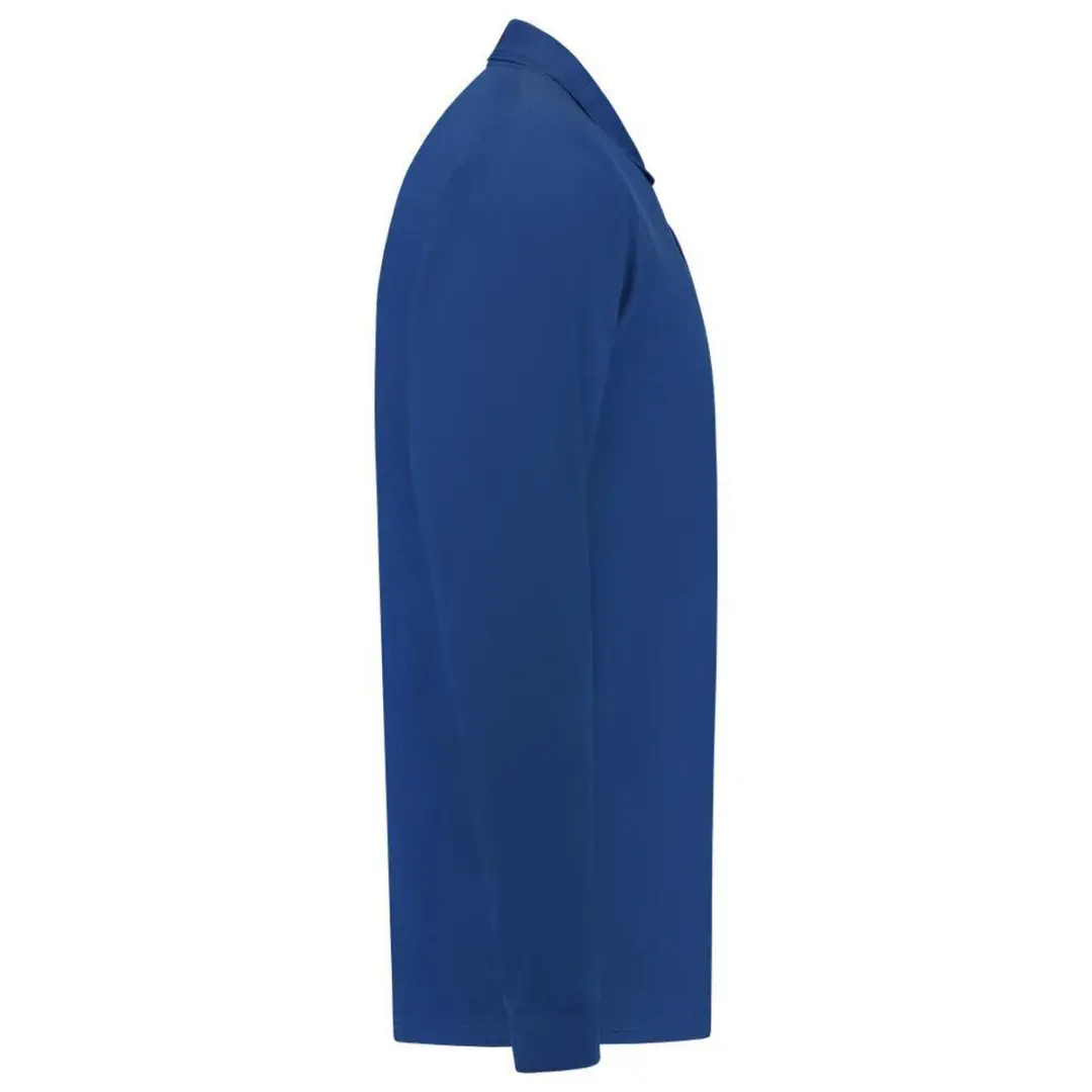 Tricorp Poloshirt Lange Mouw - Royalblauw - Maat L