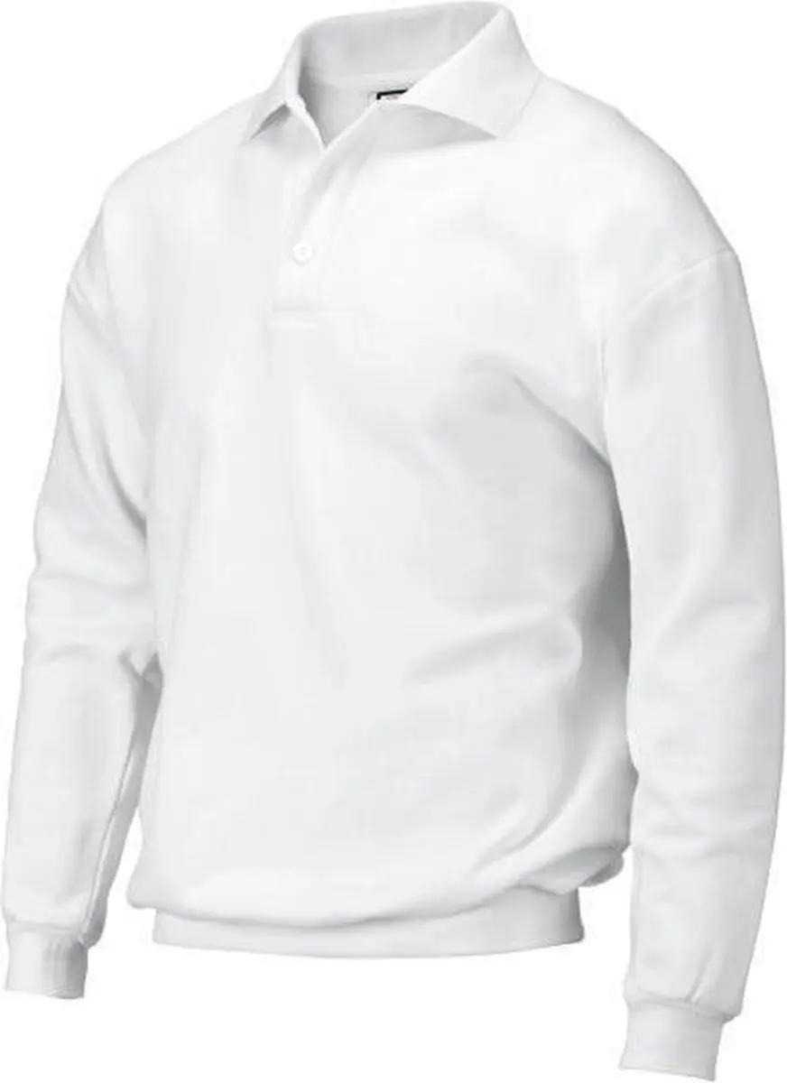 Tricorp Polo Sweater Boord 301005 - Maat M - Flessengroen