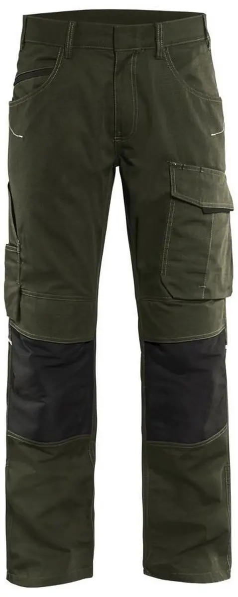 Blåkläder Service Werkbroek 1495-1330 - D84 - Groen/Zwart - afbeelding 6 van 6
