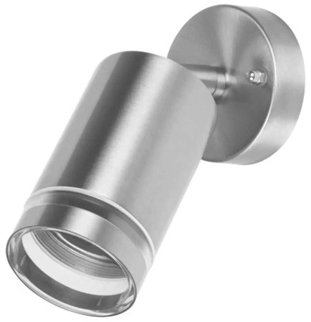 Integral Wandlamp IP65 GU10 - 1x5W Staal
