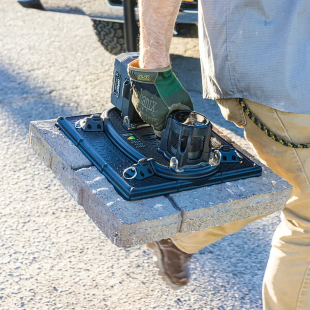Grabo High Flow Elektrische Vacuümzuiger 50kg - Zwart