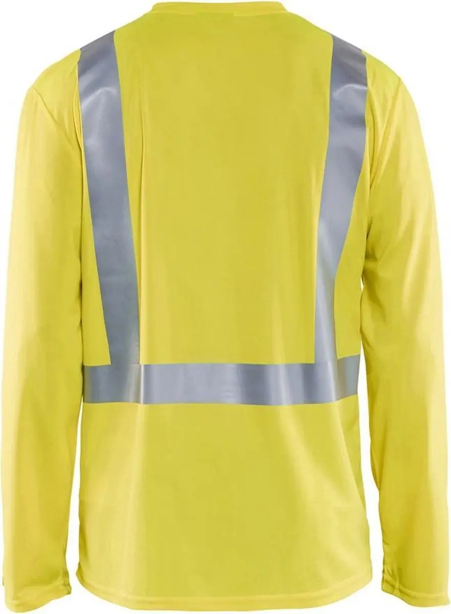 Blåkläder UV-T-shirt Lange Mouw High Vis Geel - M - afbeelding 6 van 6