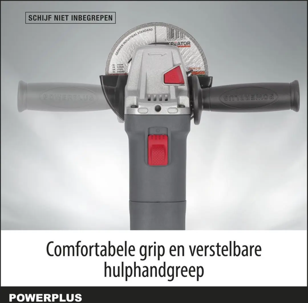 Powerplus POWE20011 Elektrische Haakse Slijper 800W - 115mm