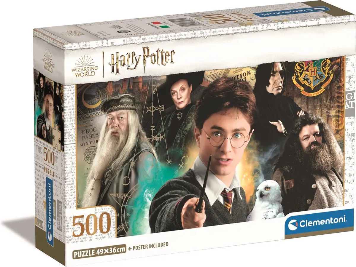 Clementoni Harry Potter Puzzel 500 Stukjes Multicolor