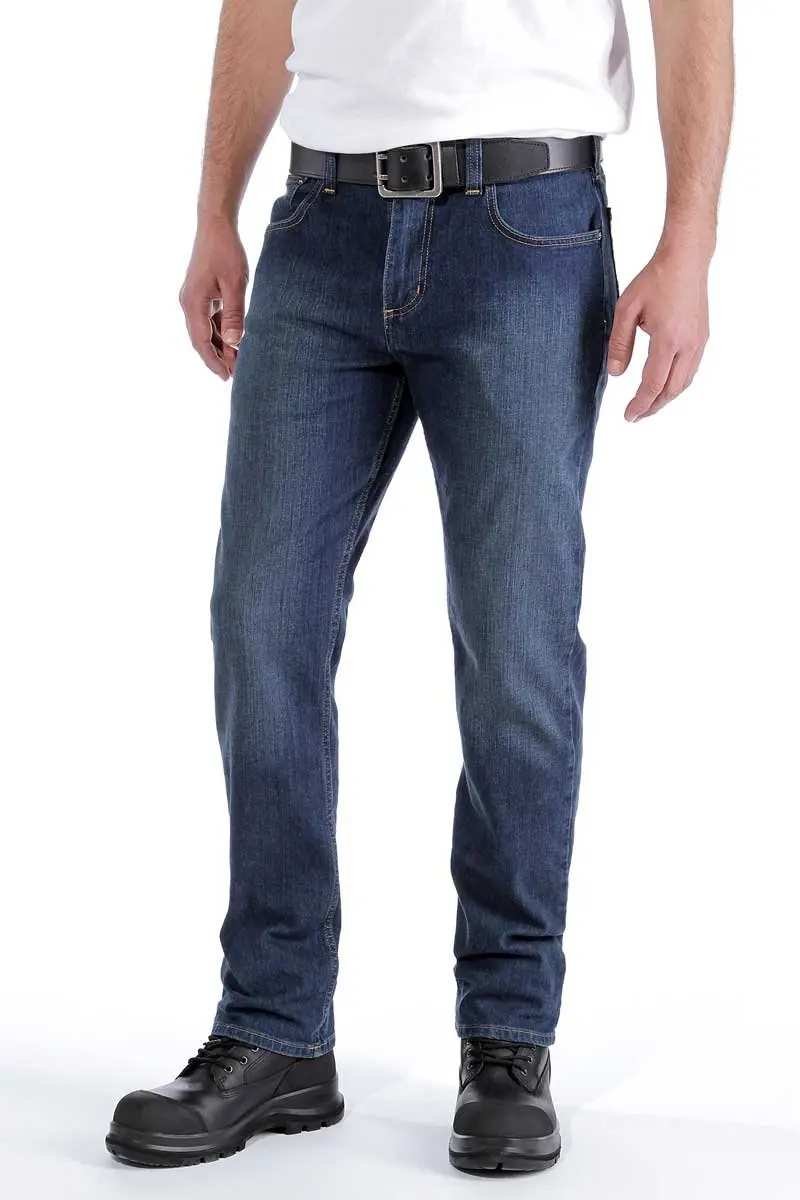 Carhartt Rugged Flex 5 Pocket Jeans - Navy - L36 - afbeelding 6 van 6