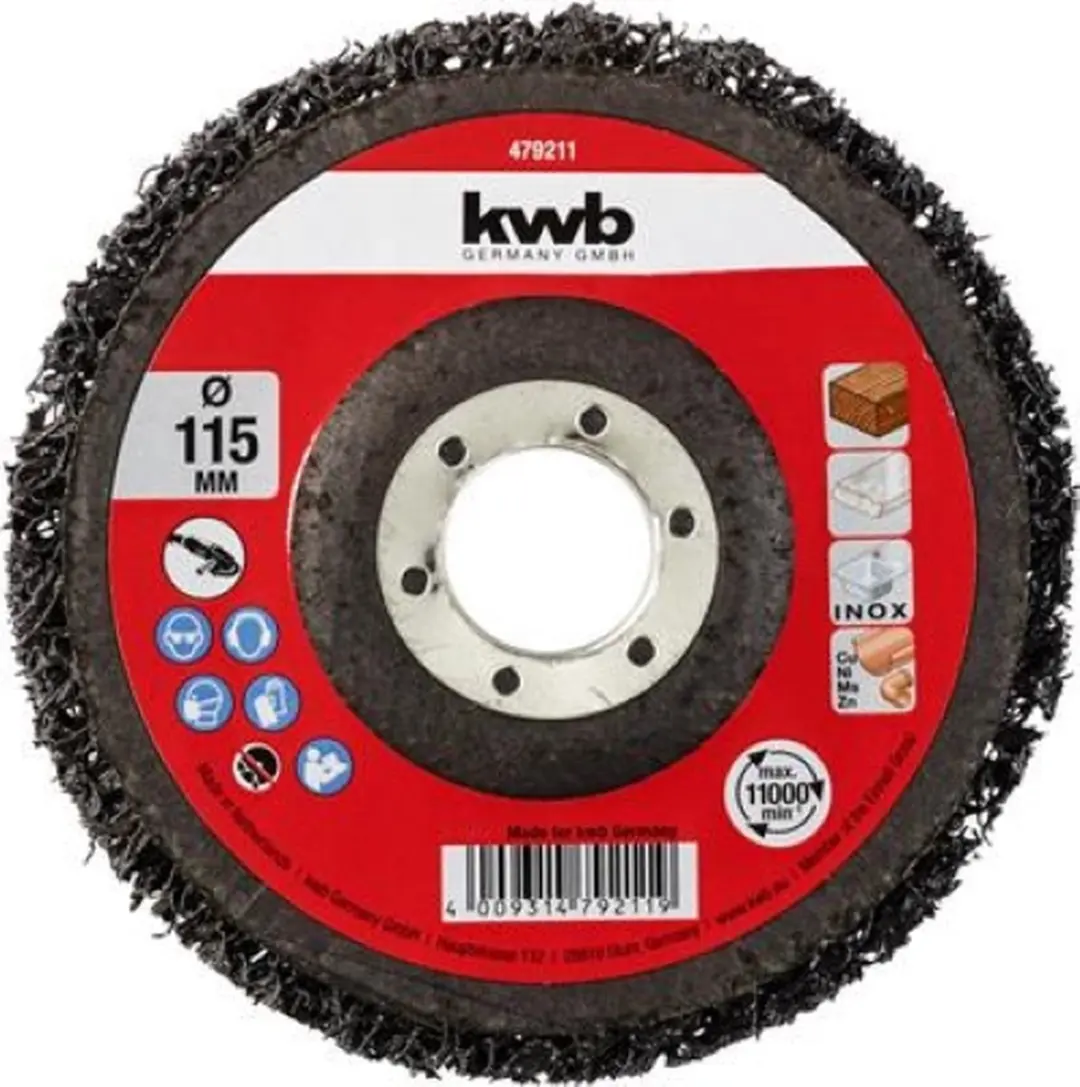 KWB Reinigingsschijf 115mm D115