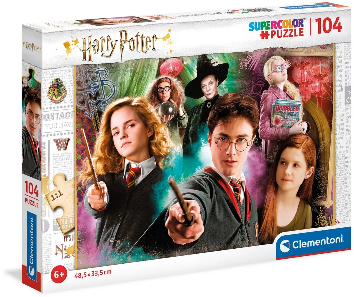 Clementoni Harry Potter Puzzel 104 Stukjes - Multicolor - afbeelding 5 van 6