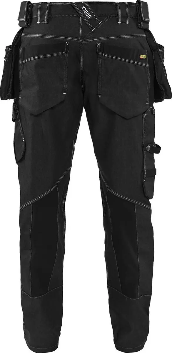 Blåkläder Werkjeans Stretch X1900 1990-1141 - Maat 50 - Zwart